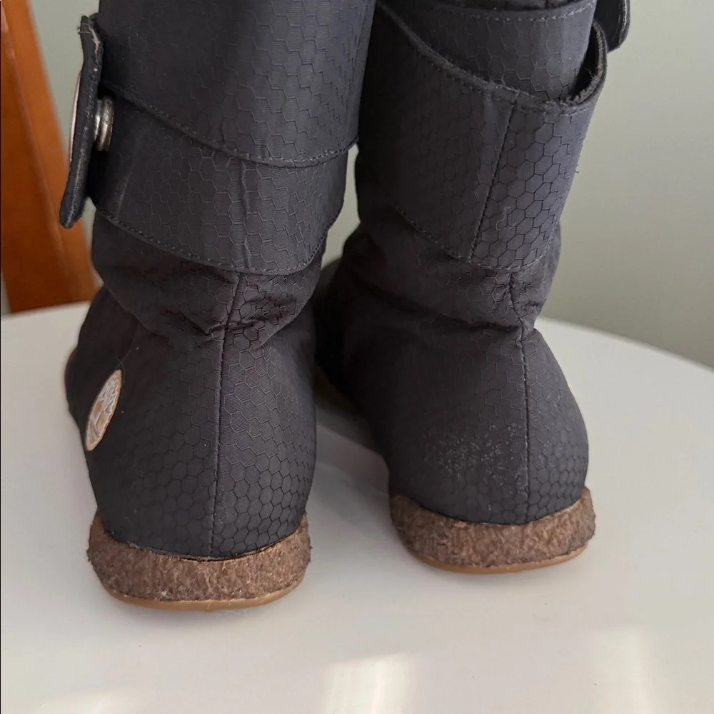 Timberland Thinsulate Insulated Nylon Boots Rubber Sole Belt Detail Winter 7